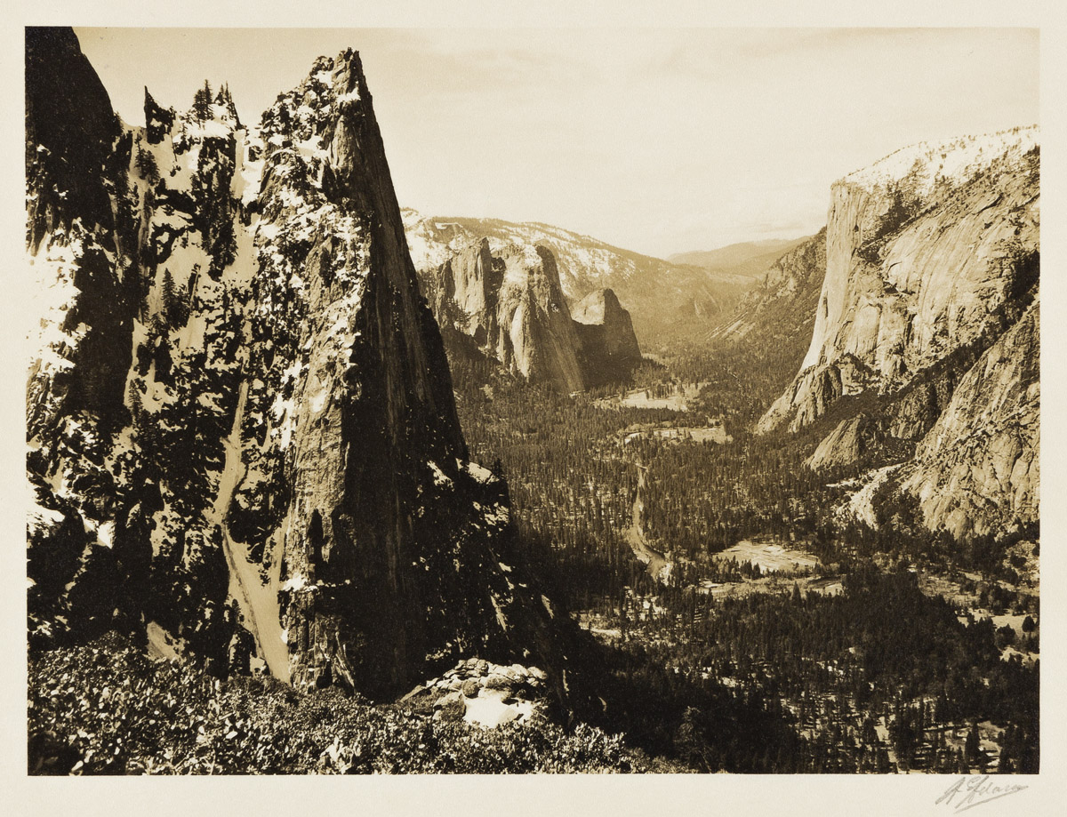 ANSEL ADAMS (1902-1984) The Sentinel, Yosemite Valley, California.